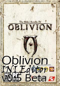 Box art for Oblivion INI Editor v0.5 Beta