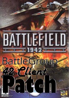 Box art for BattleGroup 42 Client Patch