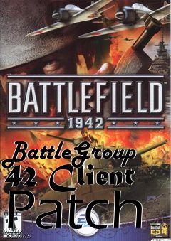 Box art for BattleGroup 42 Client Patch