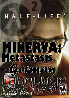 Box art for MINERVA: Metastasis - German Language Pack (v1.0)