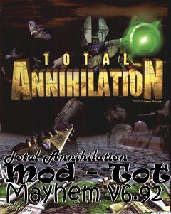 Box art for Total Annihilation Mod - Total Mayhem v6.92