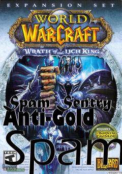 Box art for Spam Sentry Anti-Gold Spam