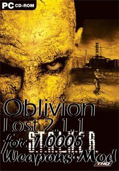 Box art for Oblivion Lost 2.1.1 for 1.0005 Weapons Mod