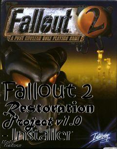 Box art for Fallout 2 Restoration Project v1.0 - Installer
