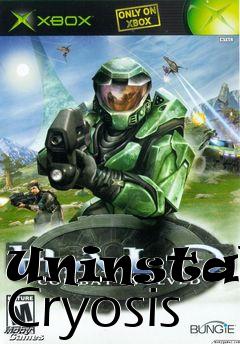 Box art for Uninstall Cryosis