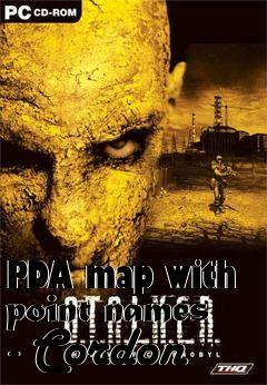 Box art for PDA map with point names - Cordon