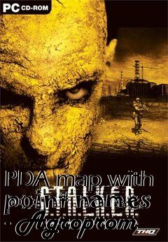 Box art for PDA map with point names - Agroprom