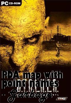 Box art for PDA map with point names - Garbage
