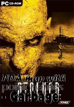 Box art for PDA map with point names - Garbage