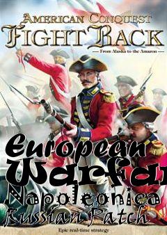 Box art for European Warfare: Napoleonica Russian Patch