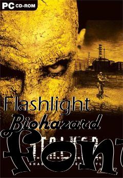 Box art for Flashlight Biohazard font