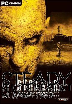 Box art for STEADY X SHOTS REALISTIC WEAPONS PACK
