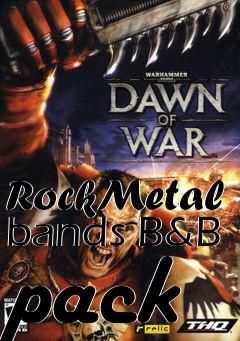 Box art for RockMetal bands B&B pack