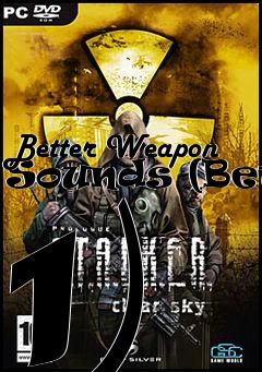 Box art for Better Weapon Sounds (Beta 1)