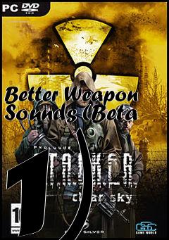 Box art for Better Weapon Sounds (Beta 1)