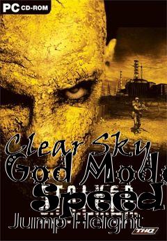 Box art for Clear Sky God Mode   Speed   Jump Height