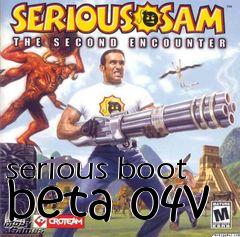 Box art for serious boot beta 04v