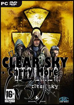 Box art for CLEAR SKY - Carry More (v3)