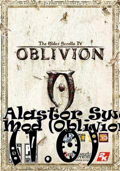 Box art for Alastor Sword Mod (Oblivion) (1.0)