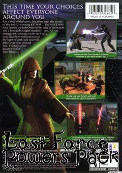 Box art for Lost Force Powers Pack