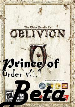 Box art for Prince of Order v0.1 Beta