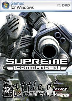 Box art for Battle of the Experimentals