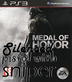 Box art for Silenced pistol with sniper