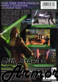 Box art for Sith Brawler Armor