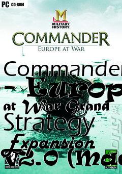 Box art for Commander - Europe at War Grand Strategy Expansion v2.0 (Mac)