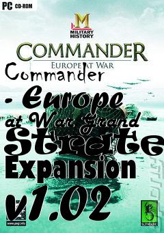 Box art for Commander - Europe at War Grand Strategy Expansion v1.02