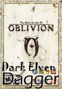 Box art for Dark Elven Dagger