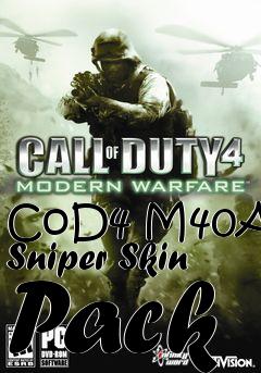 Box art for CoD4 M40A3 Sniper Skin Pack