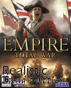 Box art for Realistic Land Battles