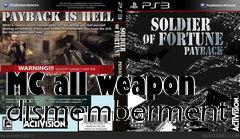 Box art for MC all weapon dismemberment