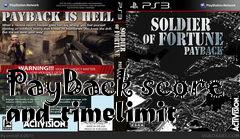 Box art for PayBack score and timelimit