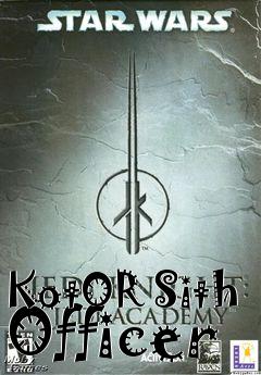 Box art for KotOR Sith Officer