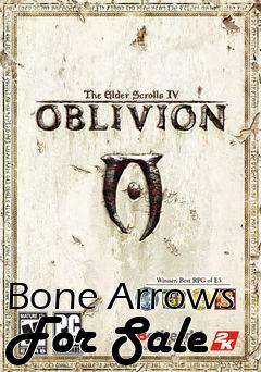 Box art for Bone Arrows For Sale