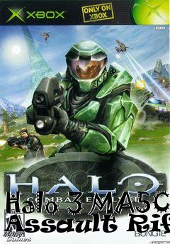 Box art for Halo 3 MA5C Assault Rifle