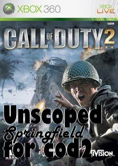 Box art for Unscoped Springfield for cod2
