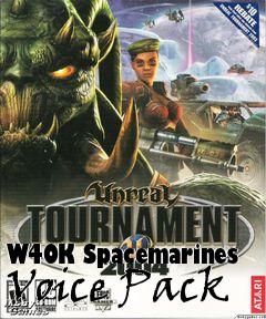 Box art for W40K Spacemarines Voice Pack