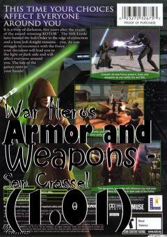 Box art for War Heros Armor and Weapons - San Crassel (1.01)