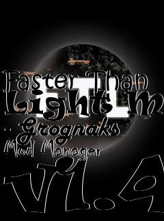 Box art for Faster Than Light Mod - Grognaks Mod Manager v1.4