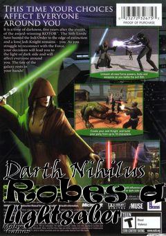 Box art for Darth Nihilus Robes and Lightsaber