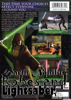 Box art for Darth Nihilus Robes and Lightsaber