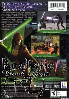 Box art for Realistic Visual Effects (TSL)
