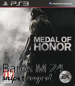 Box art for Baros M-24 sniper scoped