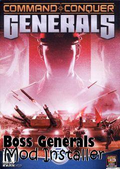 Box art for Boss Generals Mod Installer