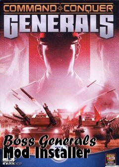 Box art for Boss Generals Mod Installer