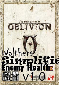 Box art for Walthers Simplified Enemy Health Bar v1.0