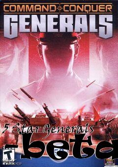 Box art for 5 Star Generals -beta-